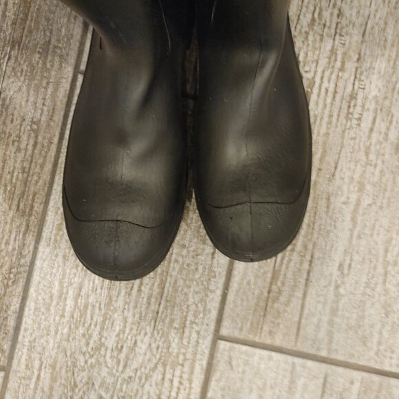 *** Rubber boots *** with steel toe slip resistant for work, fishing, rain, etc. main image 4